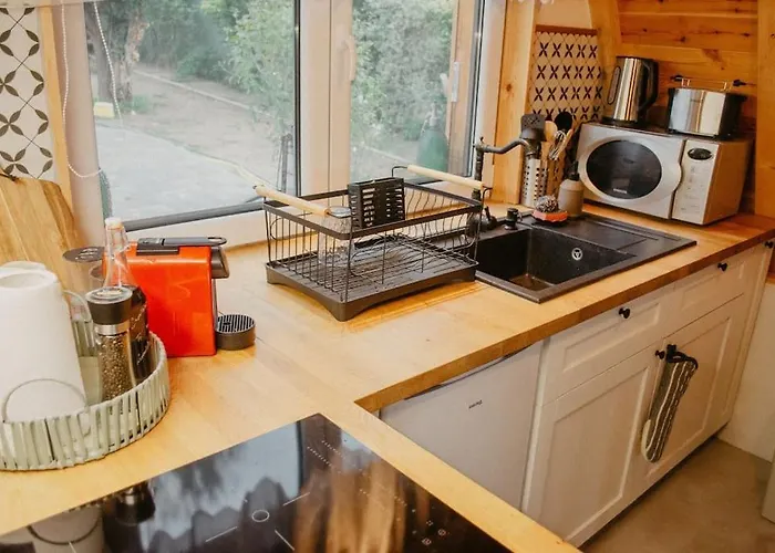 Nyaktekercs Wood - Hot Tub Chalé Esztergom